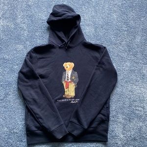 Men’s Size Small Ralph Lauren Hoodie Navy blue